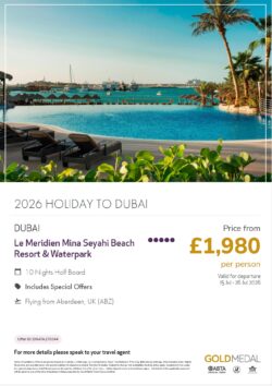 Aberdeen-> Dubai Cracker!